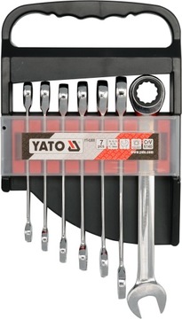 YATO гаечные ключи с трещоткой 7CZ YT-0208