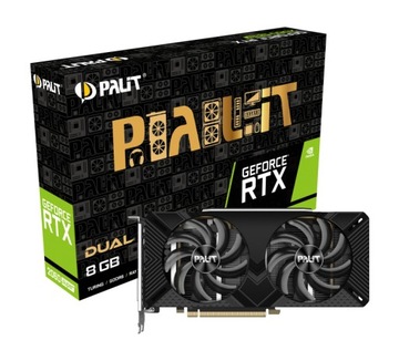 Відеокарта Palit GeForce RTX 2060 SUPER DUAL 8 ГБ