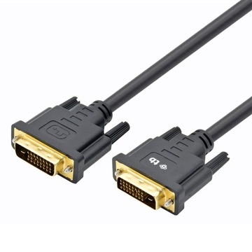 ТБ, КАБЕЛЬ DVI-D (24 + 1) 1,8 м дл. DUAL LINK GOLD HDTV