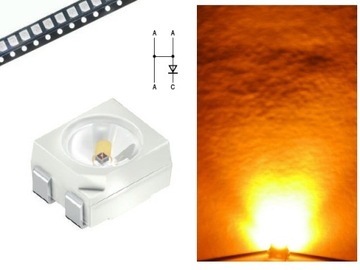 Діод PLCC4 3550mcd 586nm жовтий світлодіодні поворотники OSRAM LY ETSF _ _ _ [1шт]