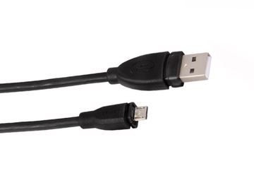 Кабель Hama USB A/micro 2.0 1,8 м Черный