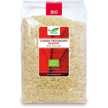 Тростниковый сахар коричневый demerara 1 кг био