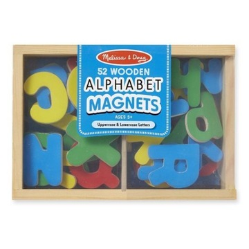 Дитячі іграшки магнітні дерев'яні літери