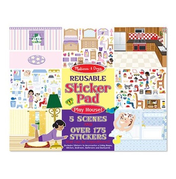 Многоразовые наклейки Melissa and Doug House