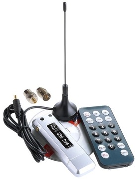 ТВ-ТЮНЕР USB DVB-T MPEG - 4 HD КАРТА З ТЕЛЕВІЗОРОМ ДЛЯ ПК