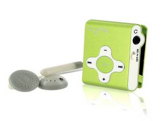 Red Systems магазин MP3 2GB наушники зеленая щетина