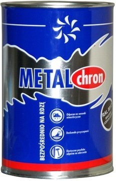 Краска для металла METALCHRON для ржавчины антрацит 5л