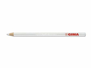 GIMA дермальный маркер DERMATOGRAPH белый 6 шт 33176