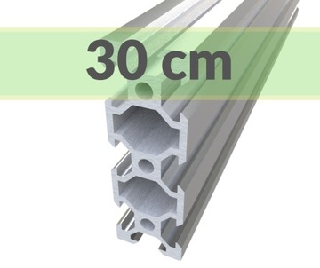 Структурный алюминиевый профиль 20x60 T6 30 см V