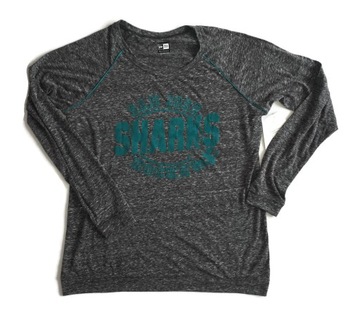 Серая блузка New Era San Jose Sharks NHL L