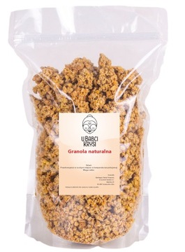 GRANOLA CRUNCHY натуральний мюслі 1 кг сніданок