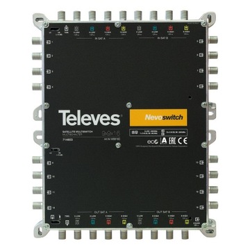 MultiSwitch 9/16 Televés 714603 NEVOSWITCH 9x9x16