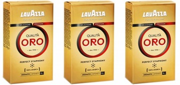 3 x кофейный порошок Lavazza Qualita Oro 250 г