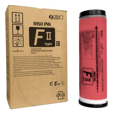Рисо краска S-8115e яркий красный FII-1000ml