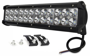 ПАНЕЛЬ LED СВІТЛОДІОДНА РОБОЧА ЛАМПА ГАЛОГЕН 72 ВТ 7000LM 12/24V