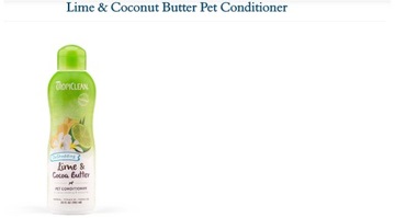 TROPICLEAN LIME & COCOA BUTTER КОНД. 355 мл
