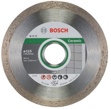 Алмазный диск BOSCH 115 для глазурованной плитки