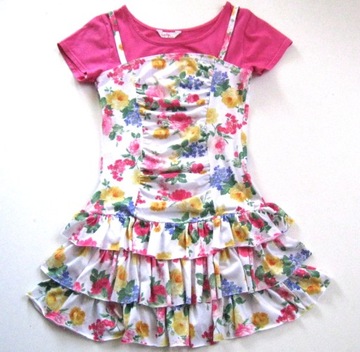 Софі модне плаття з квітковим малюнком 12-13 L 152-158