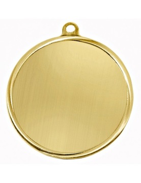Золотая медаль 55 мм , злотый + гравер + лента + на CITO
