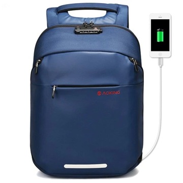 Aoking безопасный рюкзак для ноутбука с USB-портом
