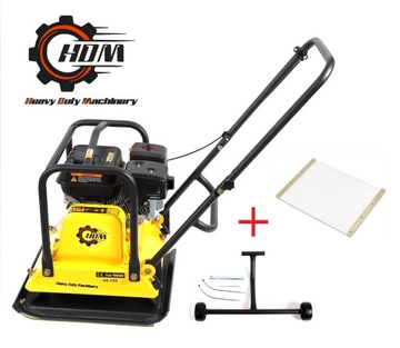 Віброплита HDM 90кг двигун Loncin коляска + плита