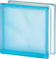 Скляні блоки люкс AZUR сатин синій
