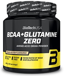 Bio-Tech USA BCAA + GLUTAMINE ZERO 480G Orange