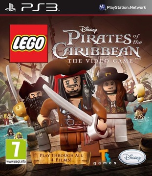 Гра LEGO Пірати Карибського моря PS3 Playstation 3 Нова!
