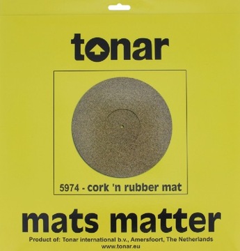 TONAR CORK-RUBBER MAT (5974) пробковый резиновый коврик
