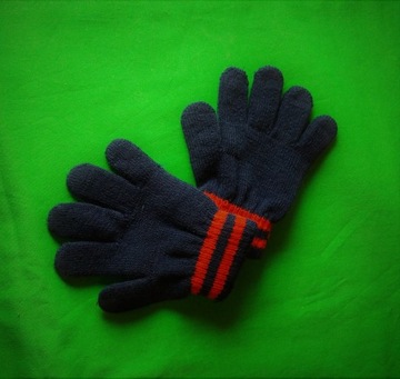 Зручні темно-сині рукавички-дешево!