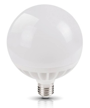 Светодиодная лампа E27 24W = 200w Глобус G120 нейтральный