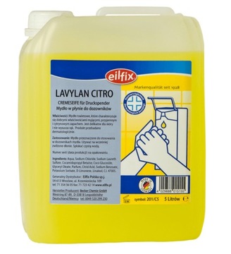 Eilfix немецкое жидкое мыло Lavylan Citro 5L