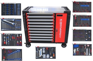 Шкаф для инструментов с выдвижными ящиками премиум-класса. NE00200B