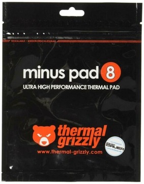 Термопад теплової Грізлі мінус Pad 8 120x20x1mm 2s