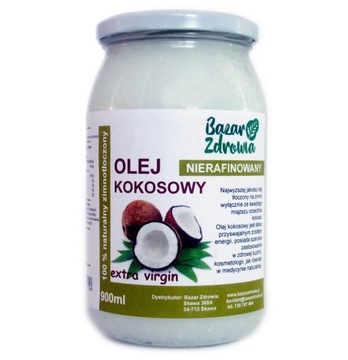 Кокосова олія нерафінована Virgin 900ml Fresh