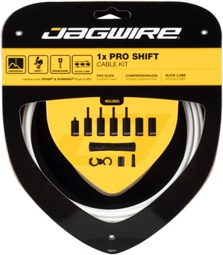 Комплект передач Jagwire 1x Pro Shift білий