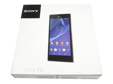 UK 100% новий для SONY Xperia T3 D5103 Black КОМПЛЕКТ