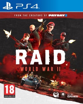 RAID WORLD WAR II 2 WWII PS4 НОВЫЙ ФИЛЬМ