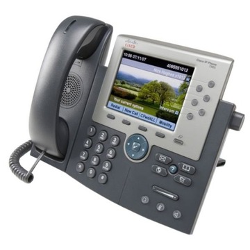 Сиско КП-7965г цвет ТФТ VOIP телефон + электропитание