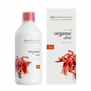 ORGANIC LIFE Aloe arborescens - рецепт монаха 01