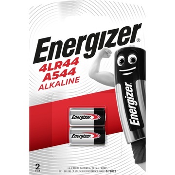 2x аккумулятор ENERGIZER A544 4LR44 PX28A Alkaline 6V