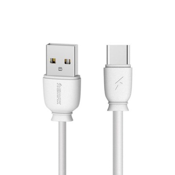 Remax фирменный кабель USB / USB-C, 2.1 A 1м белый