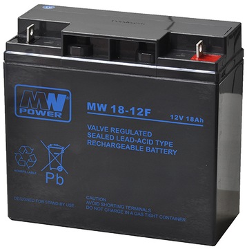 Аккумулятор MW 12V 18AH MW 18-12F HJZ12-18-3