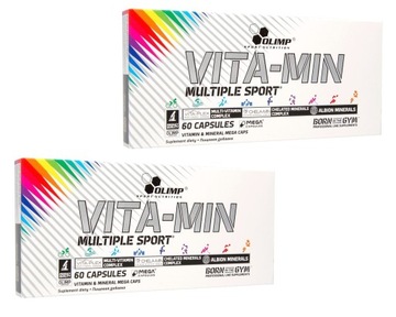 OLIMP VITA min MULTIPLE SPORT 60+60=120K. витамины