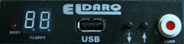 Эмулятор дисковода гибких дисков FDD > USB, плоский разъем 24pin или 26pin