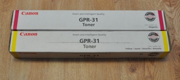 TONER CANON GPR-31 YELLOW C5030 C5035 FV ORYGINAŁ