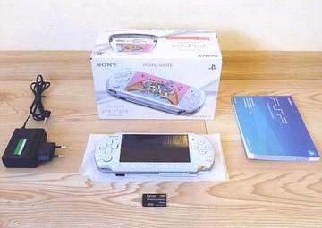 НОВАЯ PSP 3004 SLIM БЕЛЫЙ ЖЕМЧУГ + ГАРАНТИРУЕТ ПИСЬМЕННАЯ