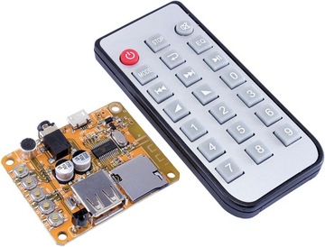 Bluetooth MP3 плеєр модуль дистанційного керування радіо MicroSD