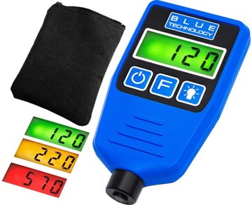 MIERNIK TESTER czujnik grubości lakieru DX-13-AL