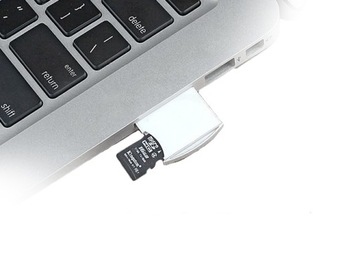 MiniDrive MicroSD адаптер для MacBook Air Pro